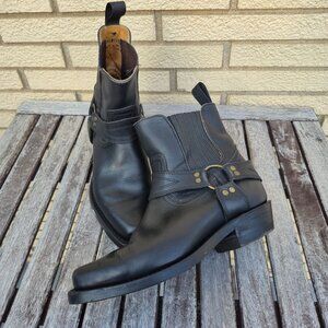 Black Leather Women's Boots